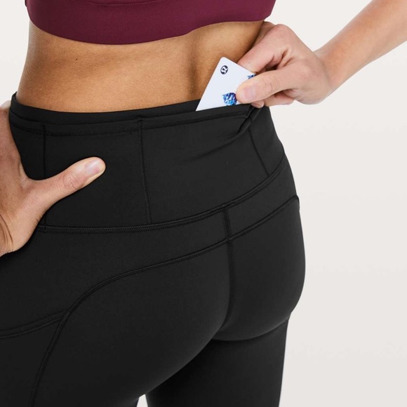 Lululemon Fast and Free Tight 7/8 Non- Reflective Nulux 25” Women’s size 4 - Picture 3 of 13